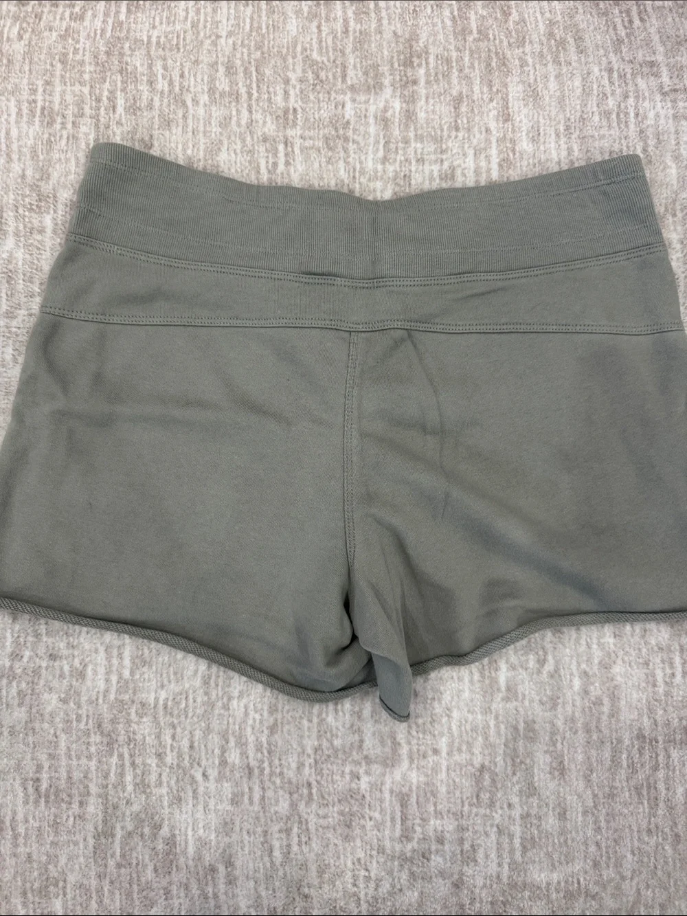 Calvin Klein Olive Green Drawstring Athletic Shorts